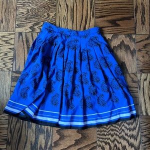 Blue Banana Republic a-line skirt